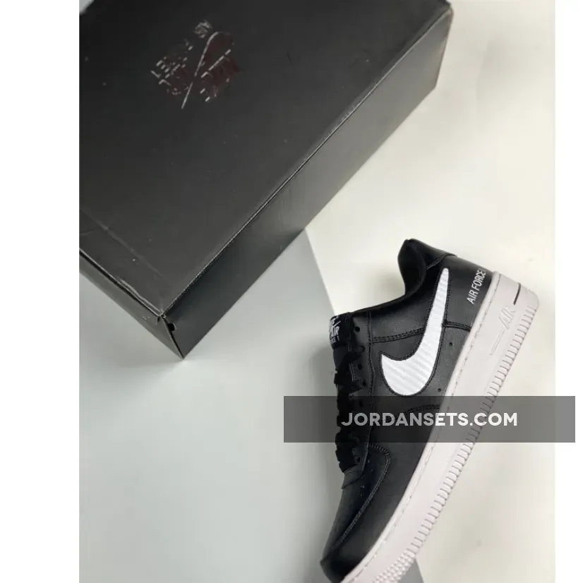 Nike Air Force 1 '07 Black/White/White New Releases