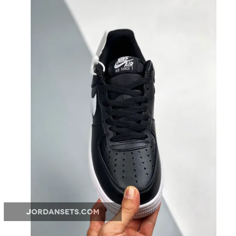 Nike Air Force 1 '07 Black/White/White New Releases