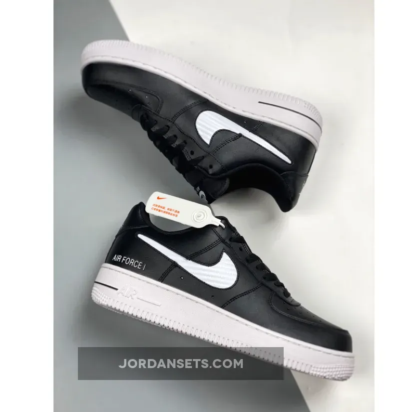Nike Air Force 1 '07 Black/White/White New Releases