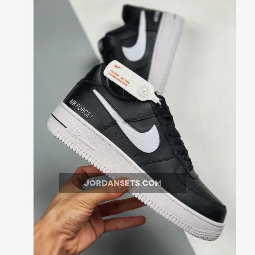 Nike Air Force 1 '07 Black/White/White New Releases