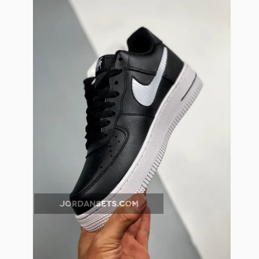 Nike Air Force 1 '07 Black/White/White New Releases