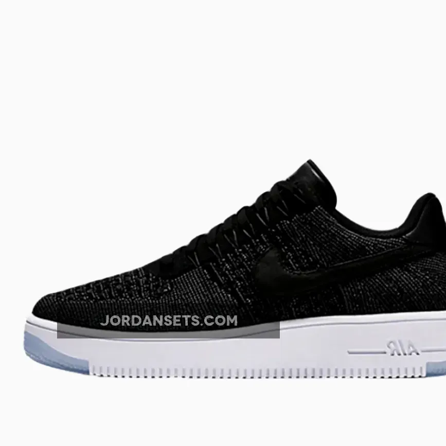 Nike Air Force 1 Flyknit Low Black 817419-004 For Sale