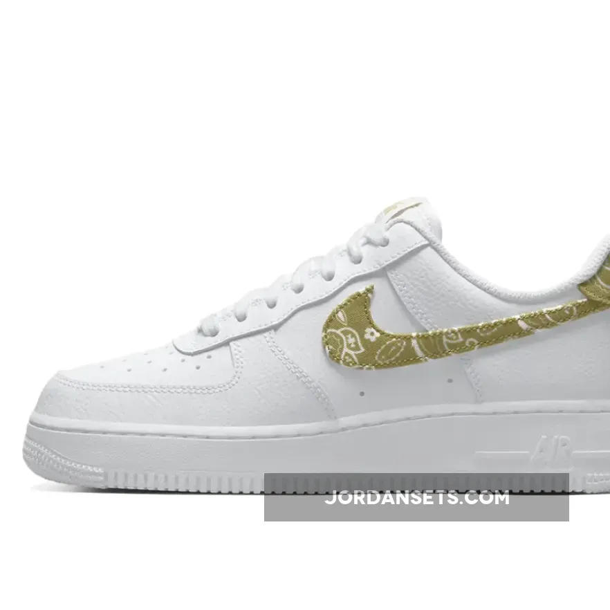 Nike Air Force 1 Low Olive Paisley DJ9942-101 air force 1 olive