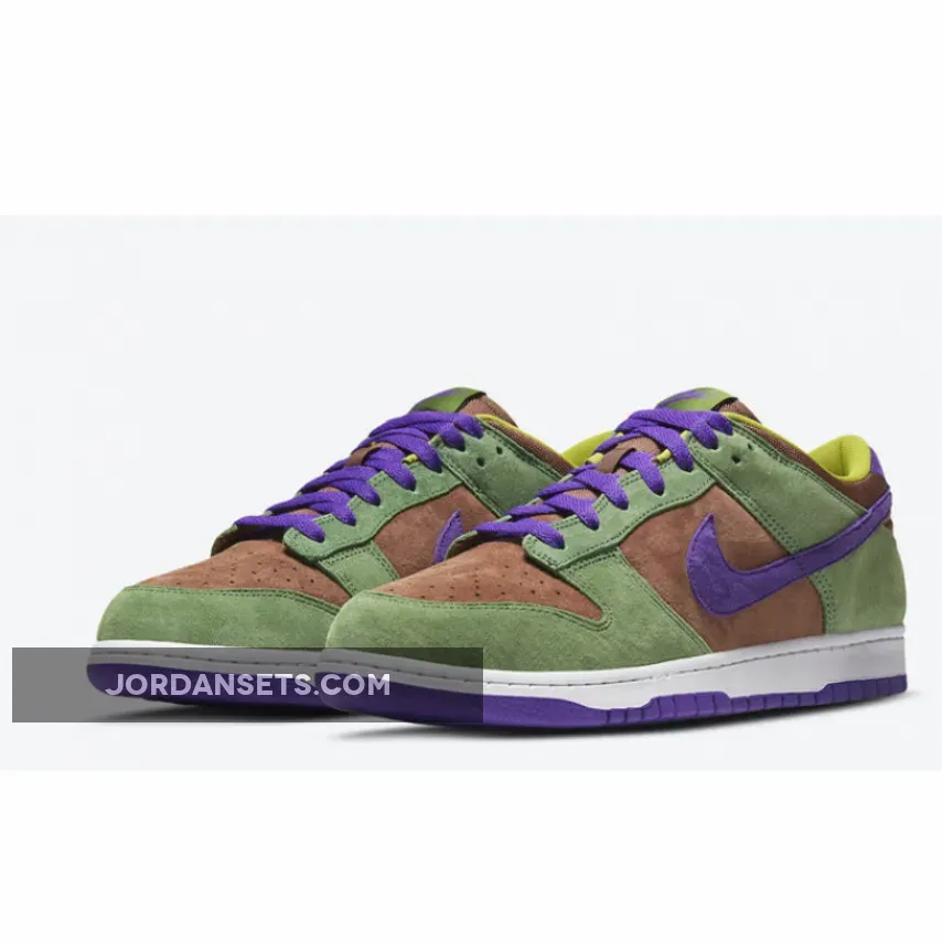 Nike SB Dunk Low SP Veneer DA1469-200 / nike dunk low green purple