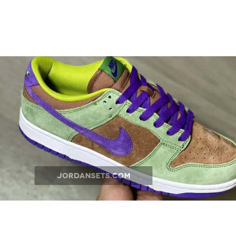 Nike SB Dunk Low SP Veneer DA1469-200 / nike dunk low green purple