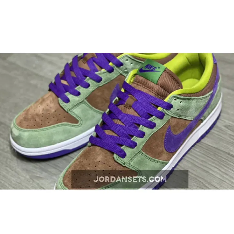 Nike SB Dunk Low SP Veneer DA1469-200 / nike dunk low green purple