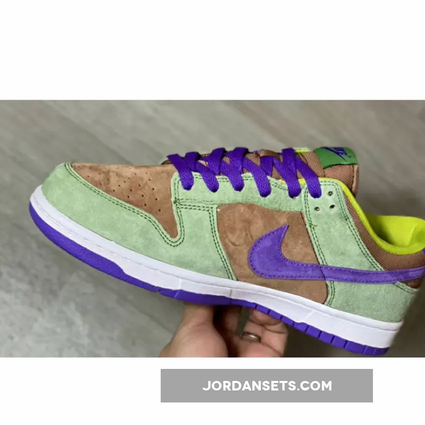 Nike SB Dunk Low SP Veneer DA1469-200 / nike dunk low green purple