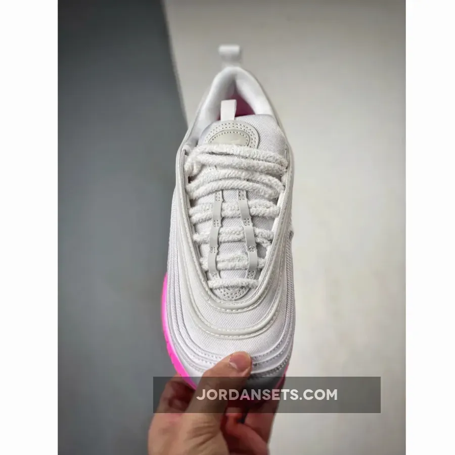 Nike Air Max 97 Canvas Pink Chenille FJ4549-100 For Sale Nike Air Max 97 Canvas Pink Chenille FJ4549-100 For Sale