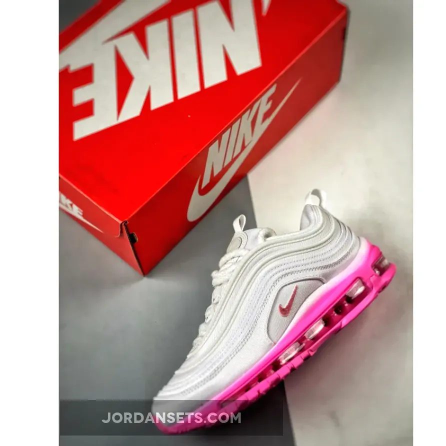 Nike Air Max 97 Canvas Pink Chenille FJ4549-100 For Sale Nike Air Max 97 Canvas Pink Chenille FJ4549-100 For Sale