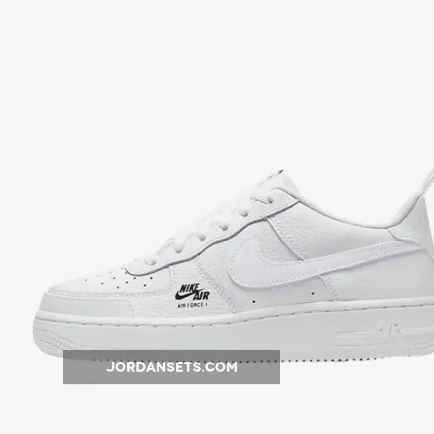 Nike Air Force 1 Low Utility White For Womens CV9604-100 - nike air force 1 low utility white black