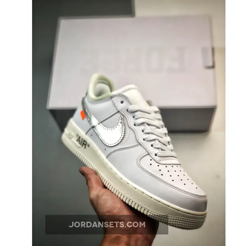 Off-White x Nike Air Force 1 Low 'ComplexCon' White/Metallic Silver off white complexcon af1