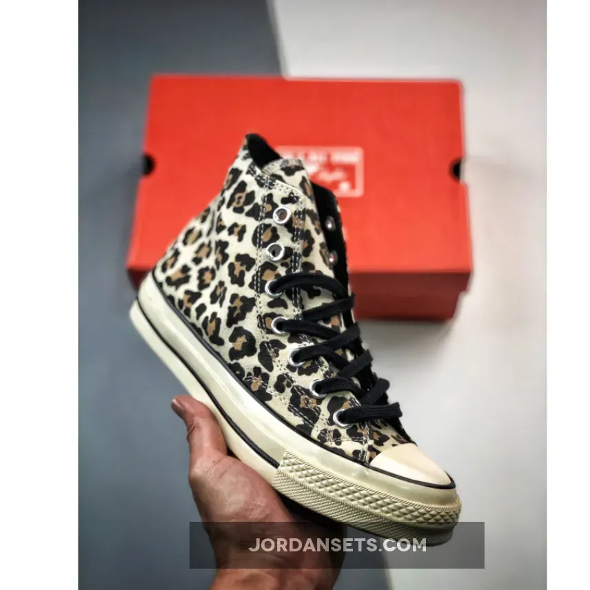 Converse Chuck 70 Hi Leopard 163406C - cheetah high top converse