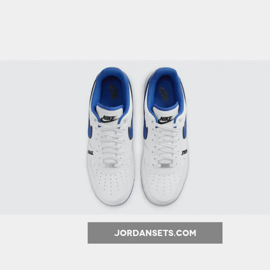 Nike Air Force 1 Low White Royal - royal blue nike