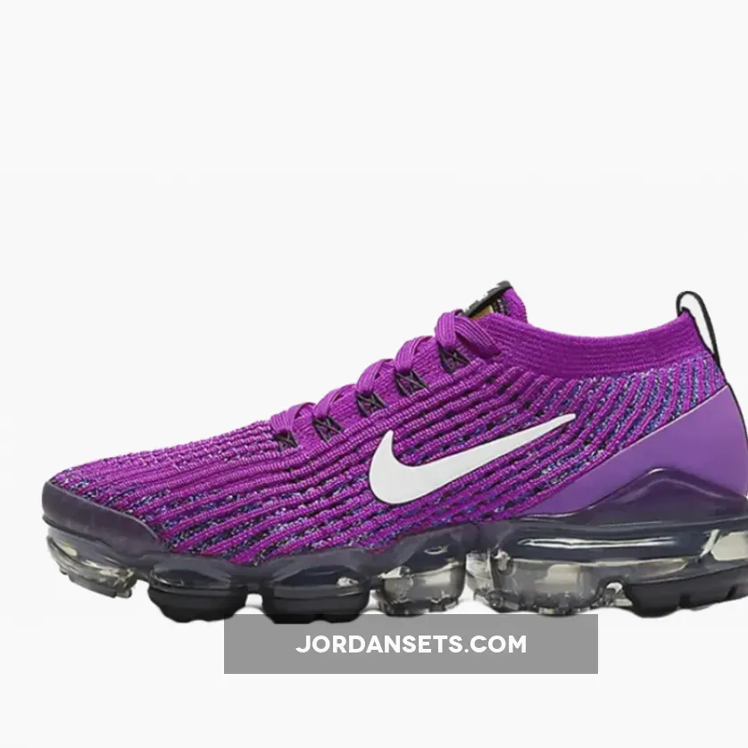 Nike Air VaporMax Flyknit 3 Vivid Purple AJ6910-502 - womens purple purple vapormax