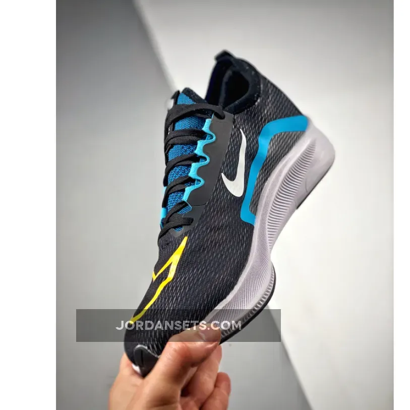 Nike Zoom Fly 4 Black/Chlorine Blue/Vivid Sulphur/White Nike Zoom Blue CT2392-003