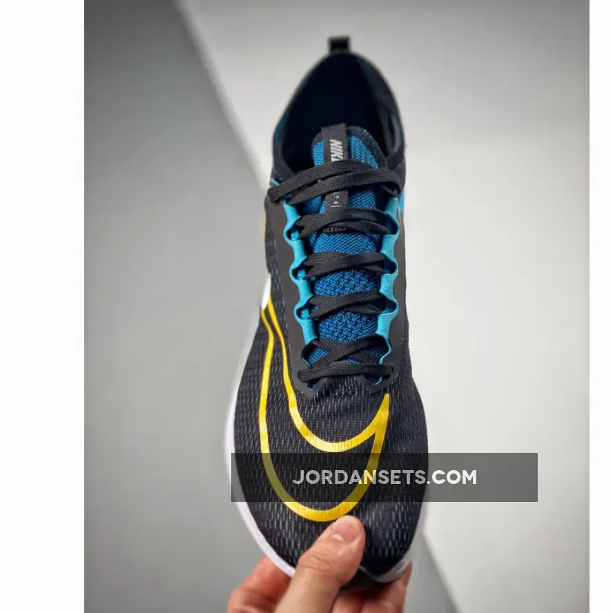 Nike Zoom Fly 4 Black/Chlorine Blue/Vivid Sulphur/White Nike Zoom Blue CT2392-003
