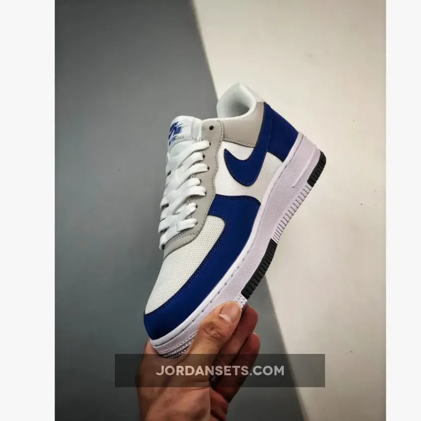 Nike Air Force 1 Low "Timeless" White/Game Royal-Neutral Grey Nike Air Force 1 Low "Timeless" White/Game Royal-Neutral Grey