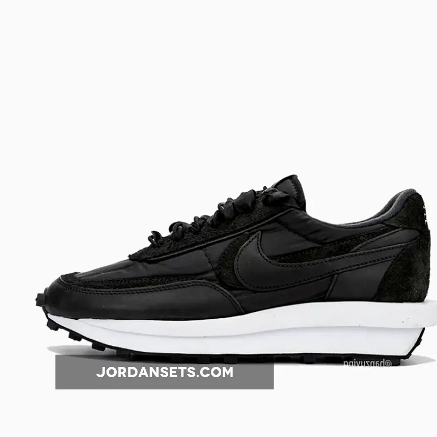 Nike LD Waffle Sacai Black Nylon #sacai waffle black