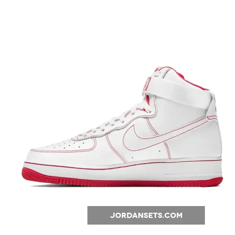 Nike Air Force 1 High White Red CV1753-100 Outlet
