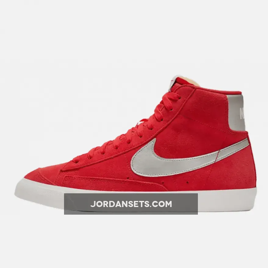 Nike Blazer 77 Red Silver CJ9693-600 Outlet