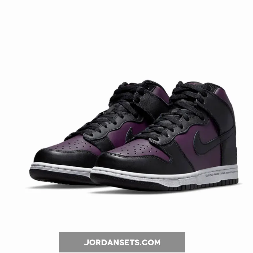 fragment design x Nike Dunk High City Pack Beijing Wine Black DJ0382-600 - blanc noir sale