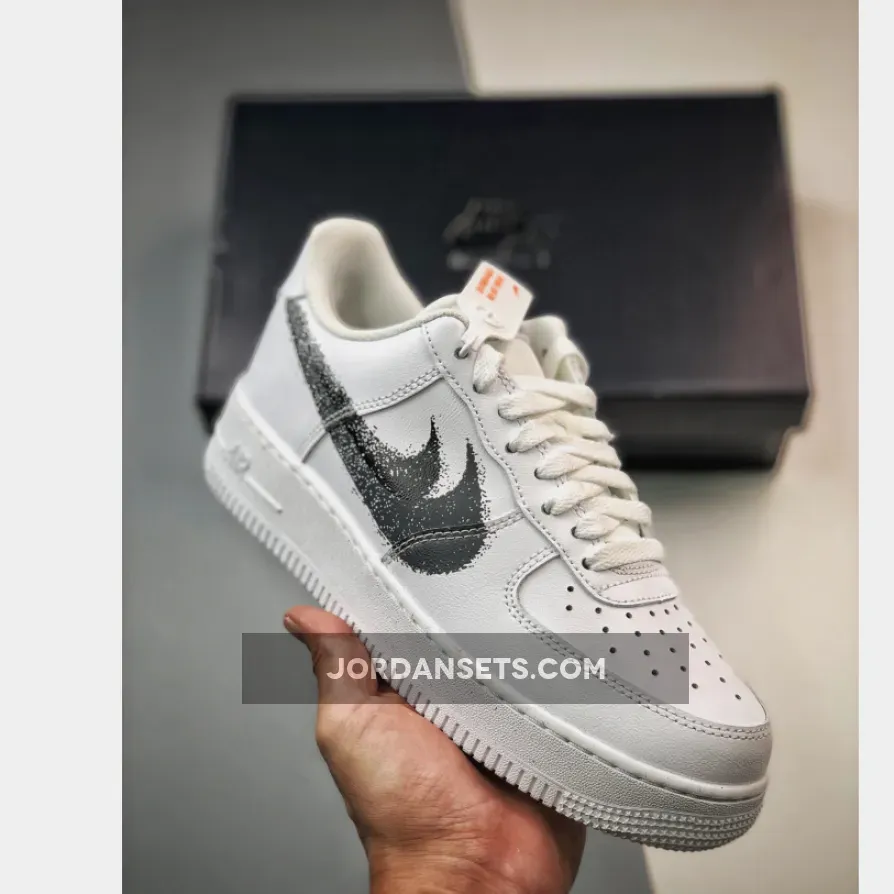 Nike Air Force 1 Low Spray Paint Swooshes FD0660-100