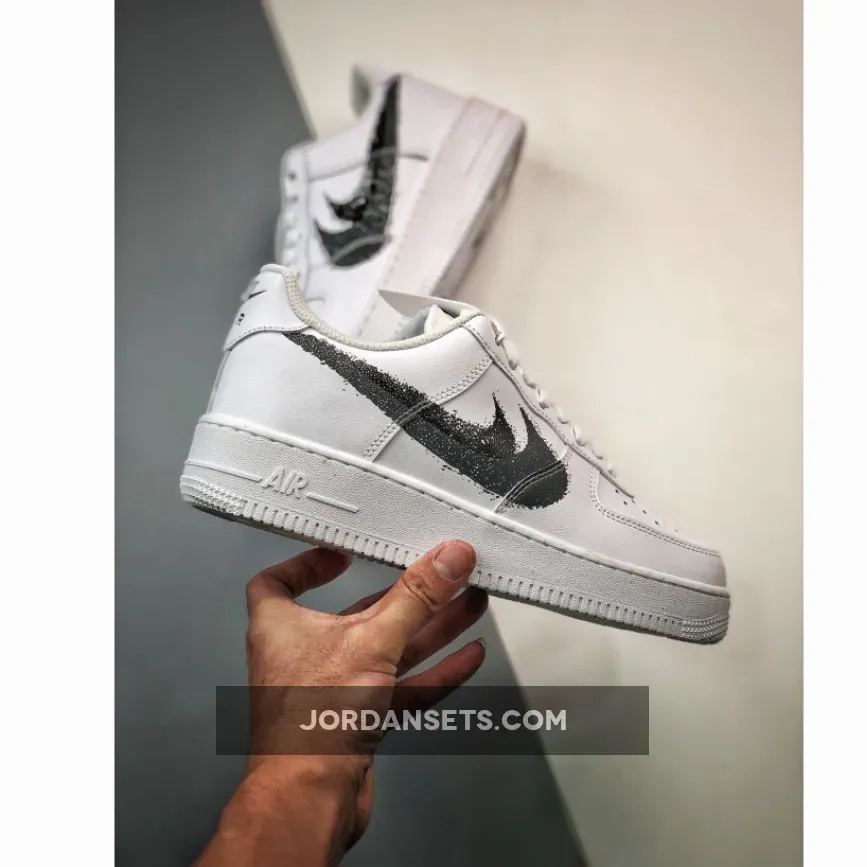 Nike Air Force 1 Low Spray Paint Swooshes FD0660-100