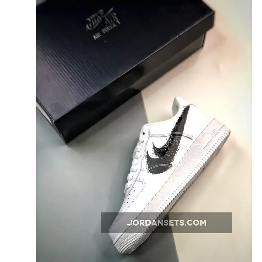 Nike Air Force 1 Low Spray Paint Swooshes FD0660-100