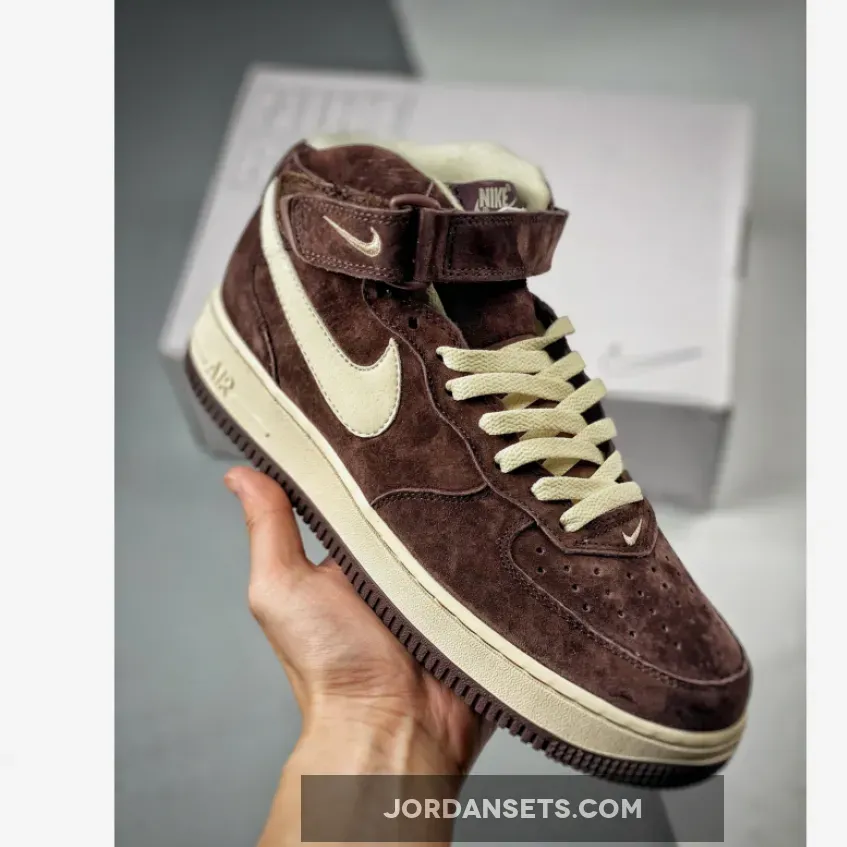 Nike Air Force 1 Mid Chocolate air force 1 mid '07 qs chocolate