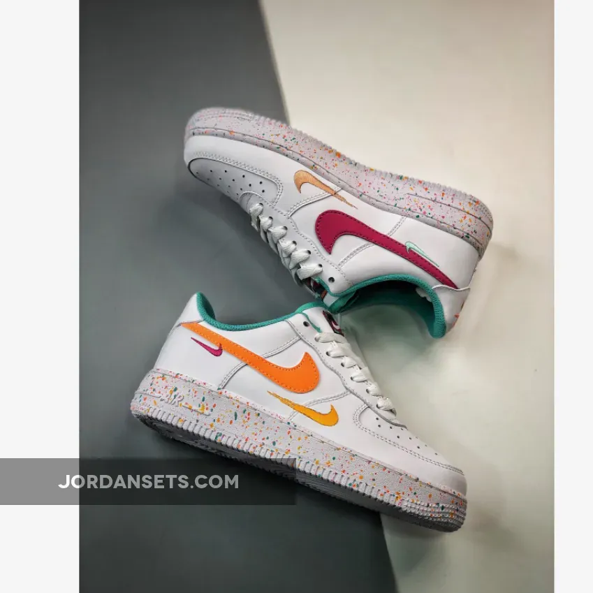 Nike Air Force 1 LV8 'Leap High' White Teal air force 1 teal and white