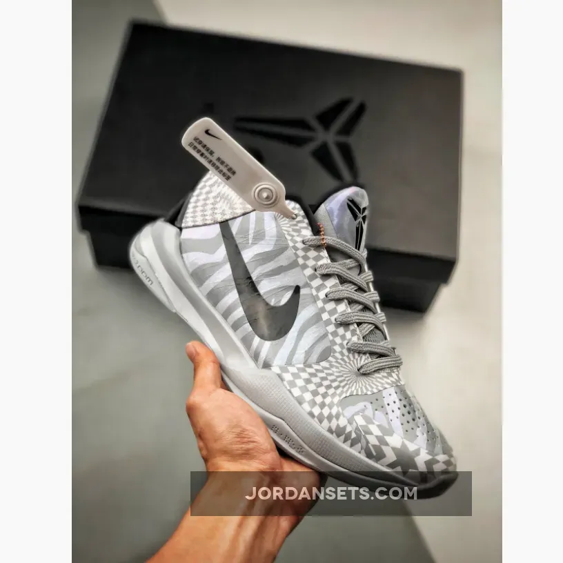 New Releases Nike Zoom Kobe 5 Protro Grey/White-Black