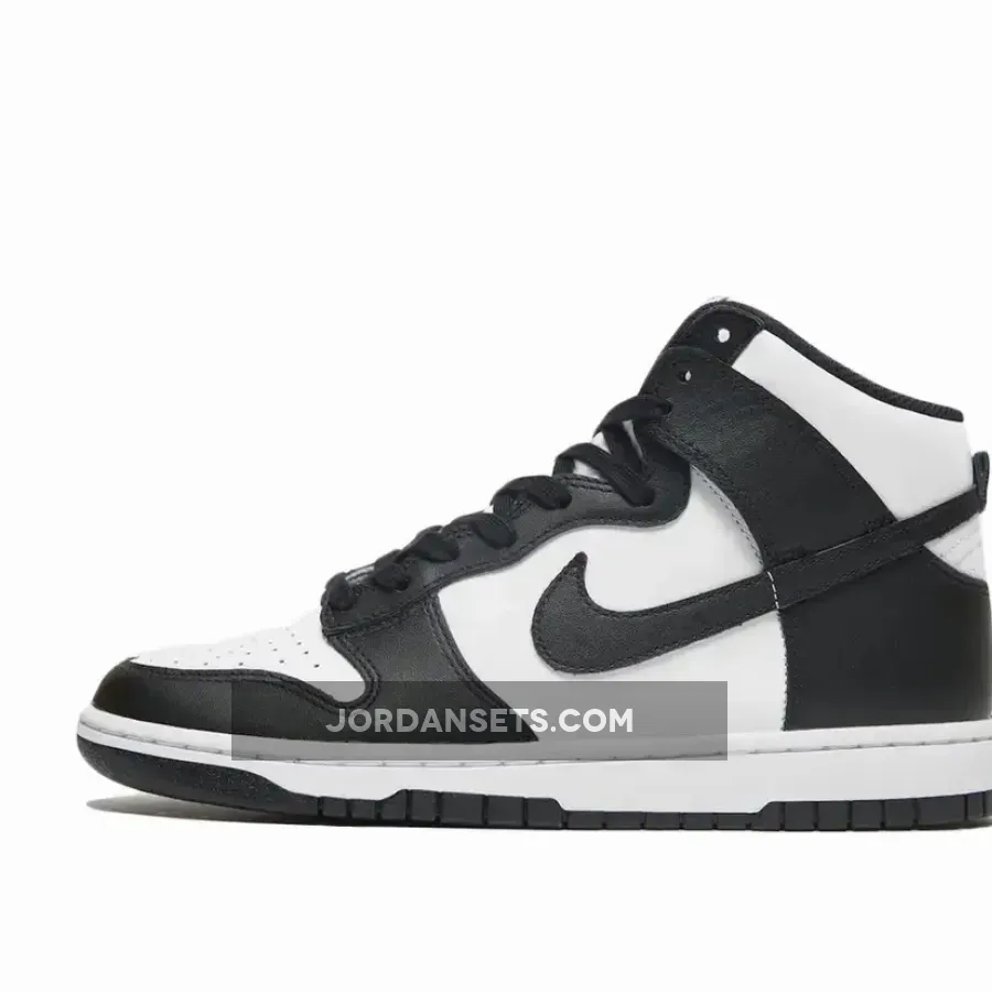Nike Dunk High Black White #high-top women nike dunks