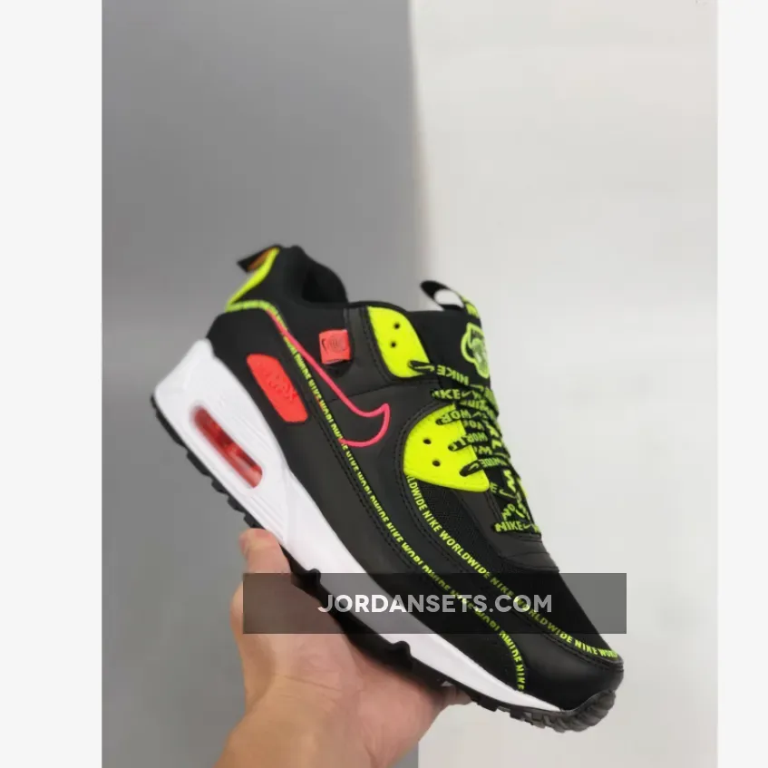 Air Max 90 Worldwide Nike Air Max 90 SE 'Worldwide' Black CZ6419-100-1