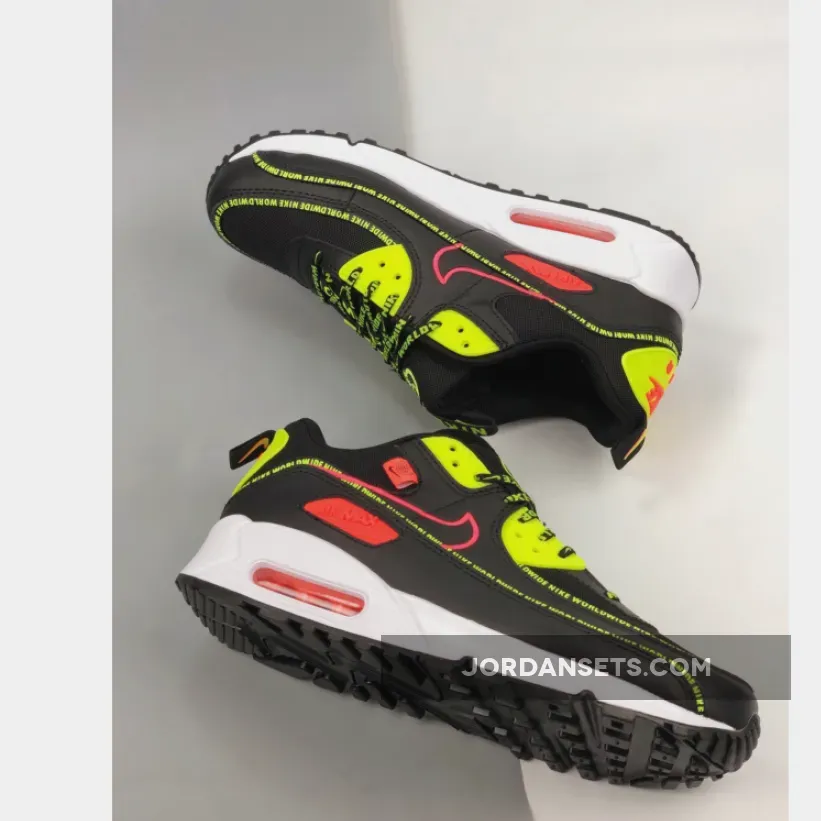 Air Max 90 Worldwide Nike Air Max 90 SE 'Worldwide' Black CZ6419-100-1