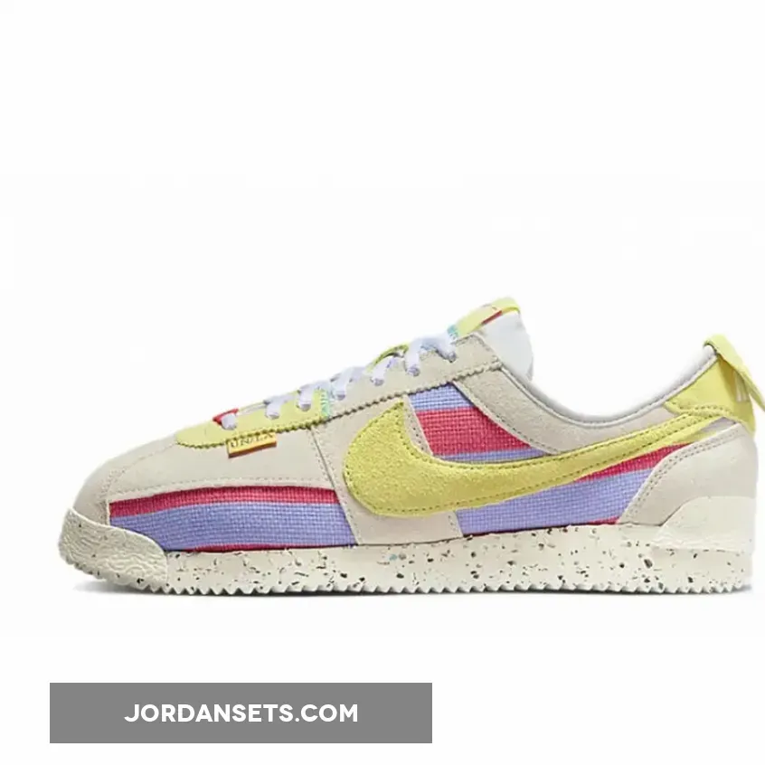 Union LA x Nike Cortez White Yellow DR1413-100 size 14 nike