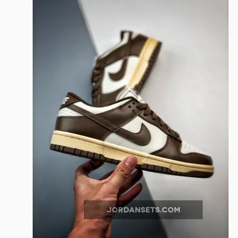 Nike Dunk Low Sail/Cacao Wow-Coconut Milk DD1503-124 nike brown dunk lows