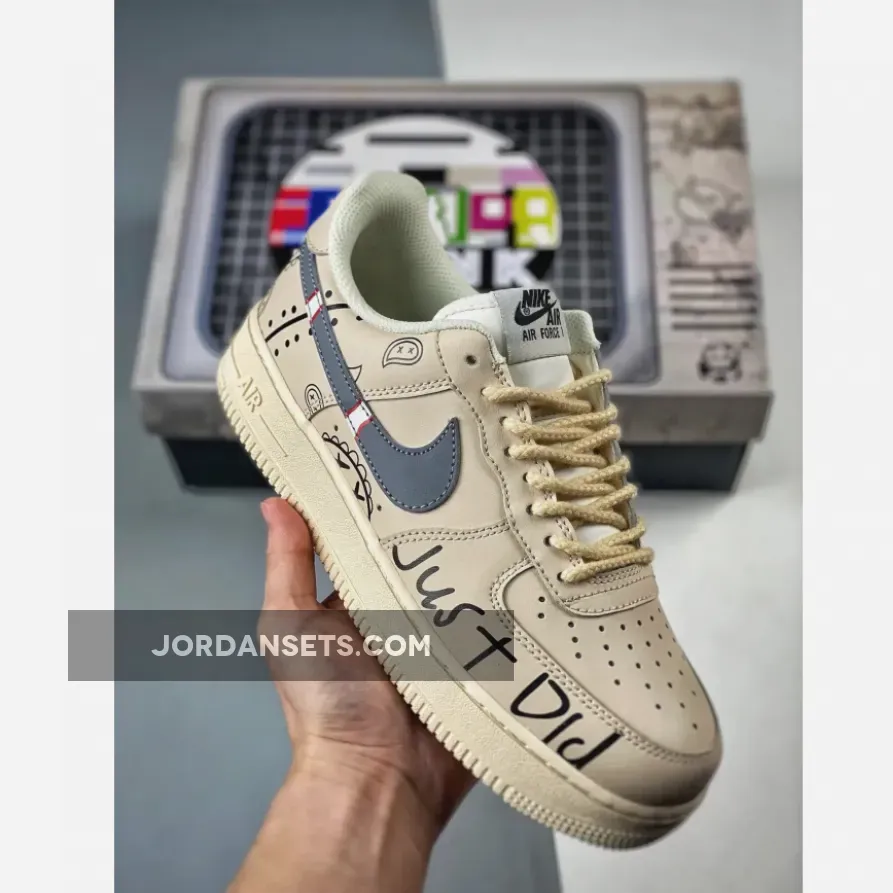 Nike Air Force 1 Low 'Just Do It' Beige Online