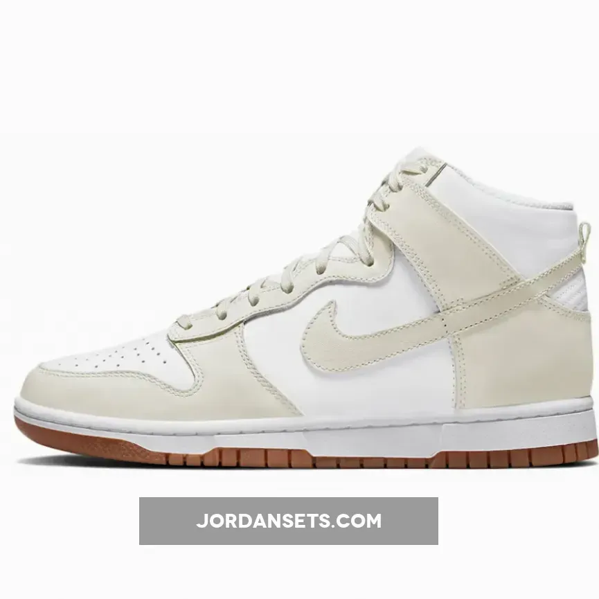 Nike Dunk High White Gum DD1869-109 / dunk high sail gum
