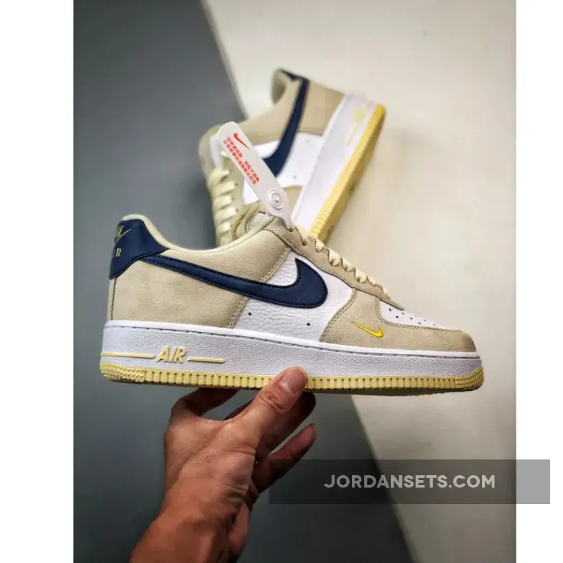 Nike Air Force 1 Low White Navy Gold FV6332-100 Nike Air Force 1 Low White Navy Gold FV6332-100