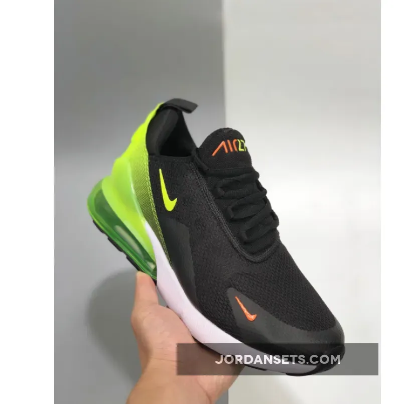Lime Green 270 Air Max / Nike Air Max 270 Black Volt AQ9164-005
