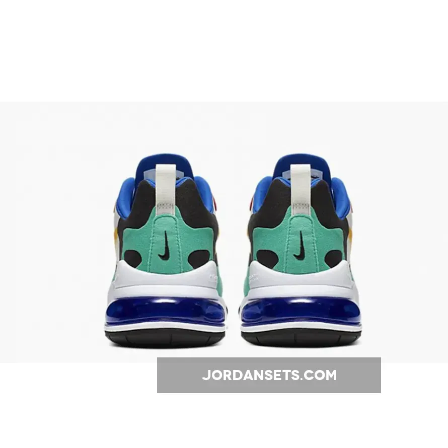 Nike Air Max 270 React 'Bauhaus' Phantom/Gold-Red / air max 270 react multi-color