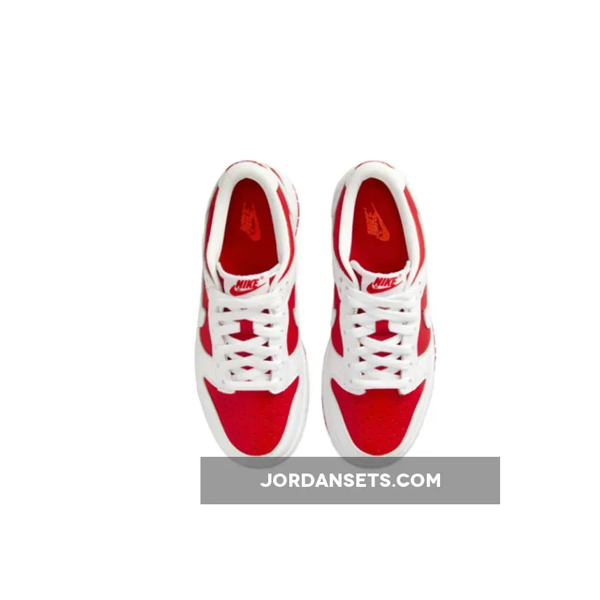 Nike Dunk Low GS University Red For Womens CW1590-600 - red dunks gs