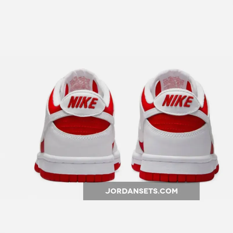 Nike Dunk Low GS University Red For Womens CW1590-600 - red dunks gs