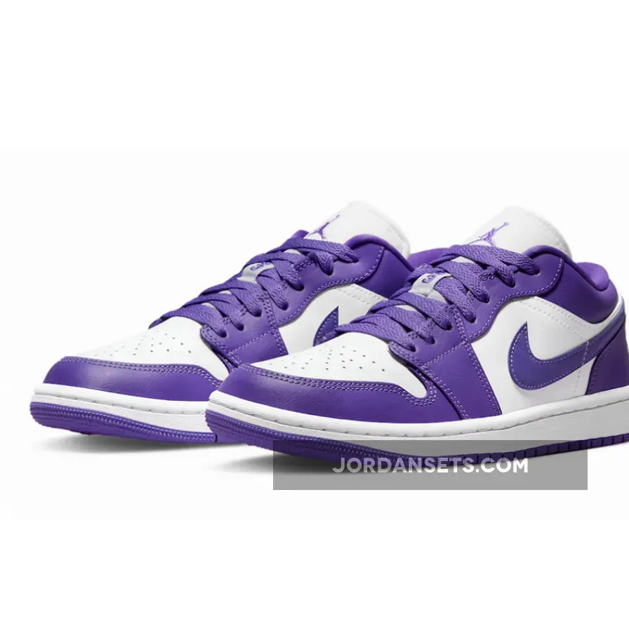 Air Jordan 1 Low Psychic Purple/White #physic purple