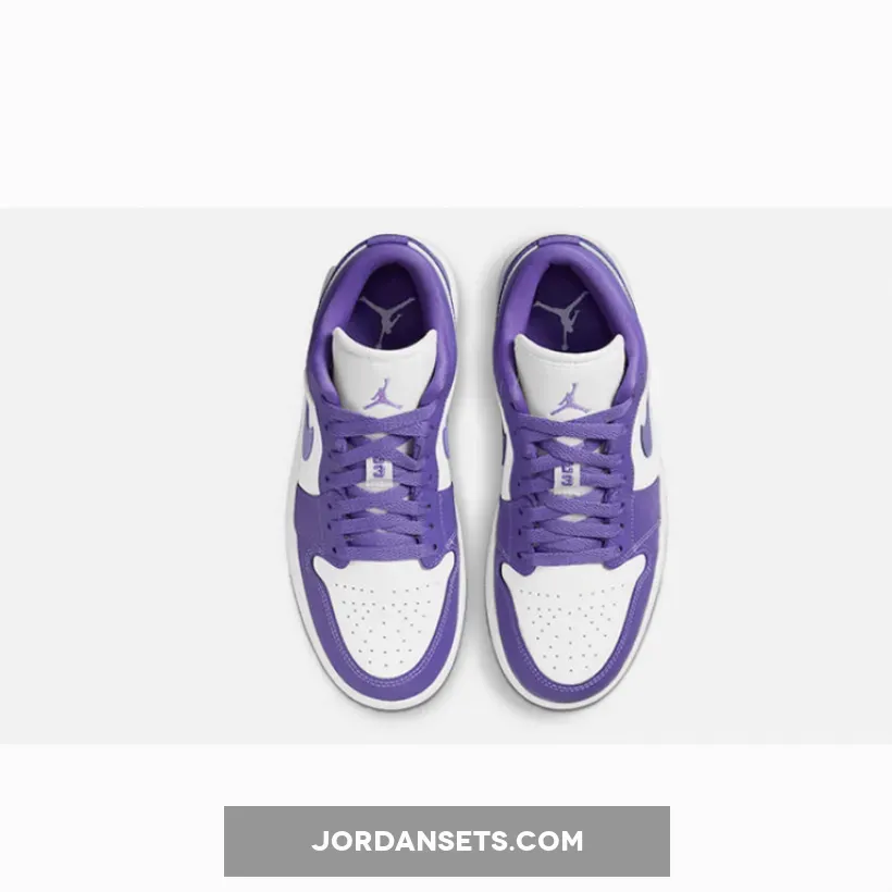 Air Jordan 1 Low Psychic Purple/White #physic purple
