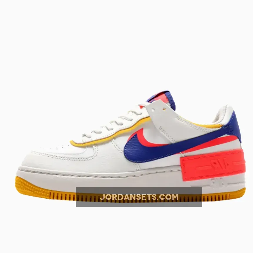 Nike Air Force 1 Shadow White Astronomy Blue WMNS CI0919-105 #air force astronomy