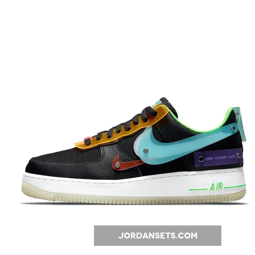 Nike Air Force 1 Low Have A Good Game Black DO7085-011 #have a good game af1