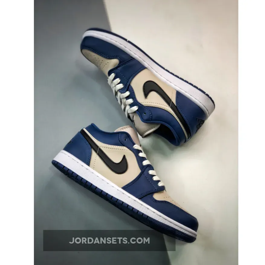 Air Jordan 1 Low 'Georgetown' Navy Grey DC0774-402 / nike georgetown sneakers