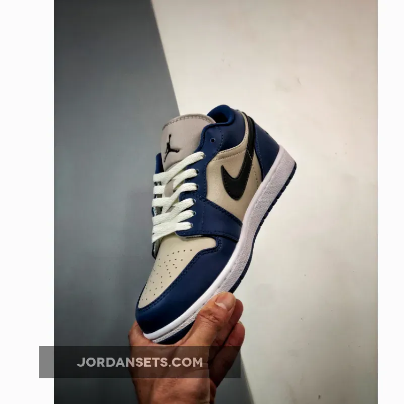 Air Jordan 1 Low 'Georgetown' Navy Grey DC0774-402 / nike georgetown sneakers