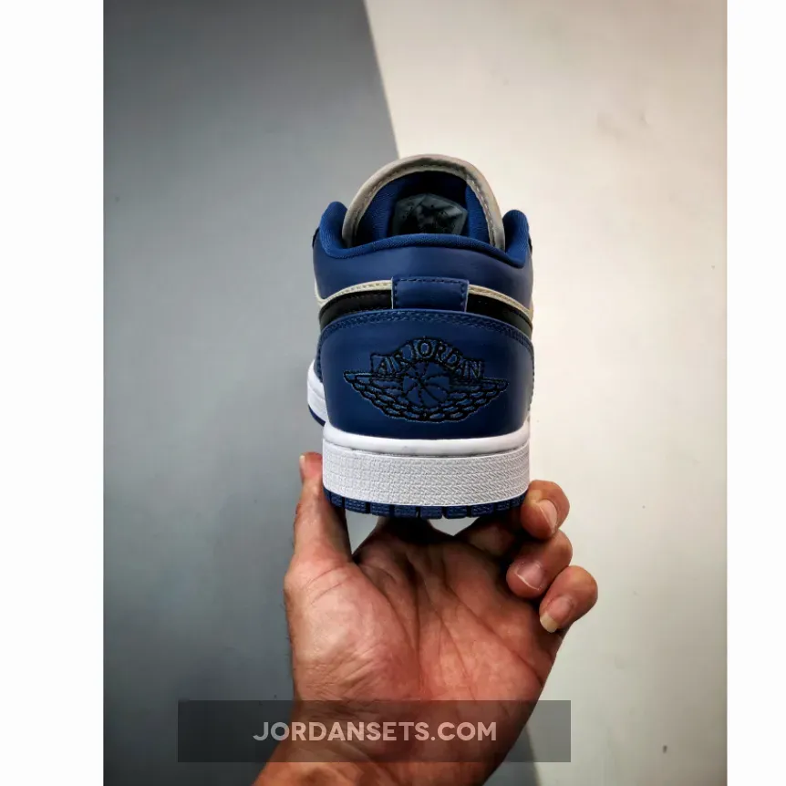 Air Jordan 1 Low 'Georgetown' Navy Grey DC0774-402 / nike georgetown sneakers
